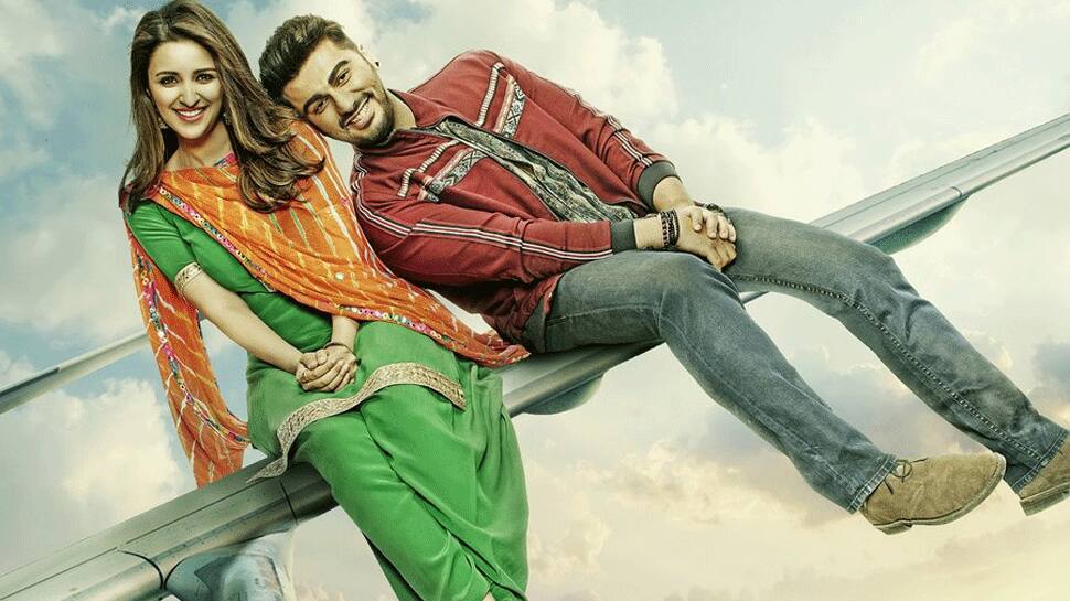 Arjun Kapoor, Parineeti Chopra enjoy a fun ride on the sets of Namaste England-Watch