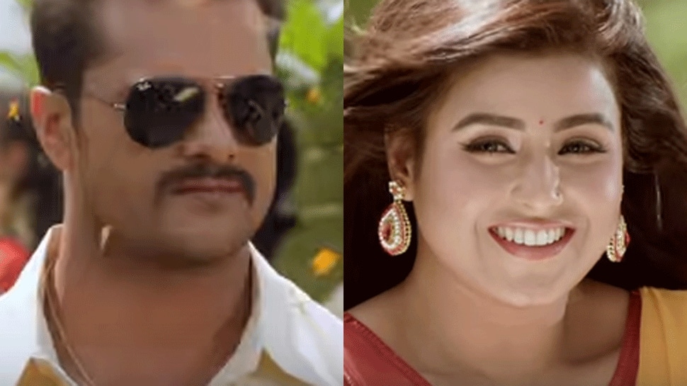 Khesari Lal Yadav&#039;s Dabang Sarkar third teaser featuring Aakanksha Awasthi is intriguing - Watch