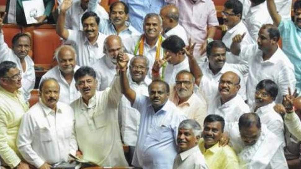 Karnataka expansion today; 12 Congress, 9 JDS MLAs to take oath