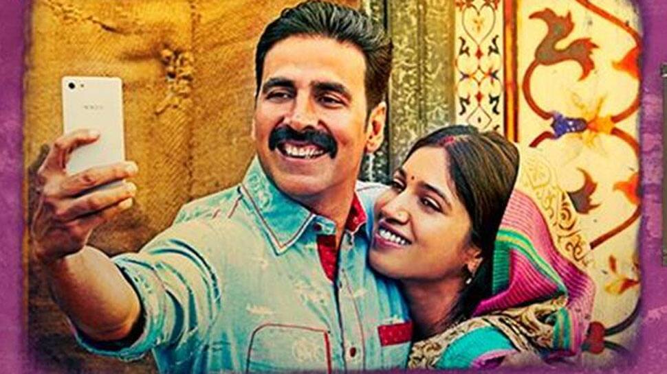 Akshay Kumar Bhumi Pednekar S Toilet Ek Prem Katha China Poster Out Movies News Zee News Keshav and jaya are from two villages near mathura, where at least 80% of households are without any access to a lavatories. toilet ek prem katha china poster