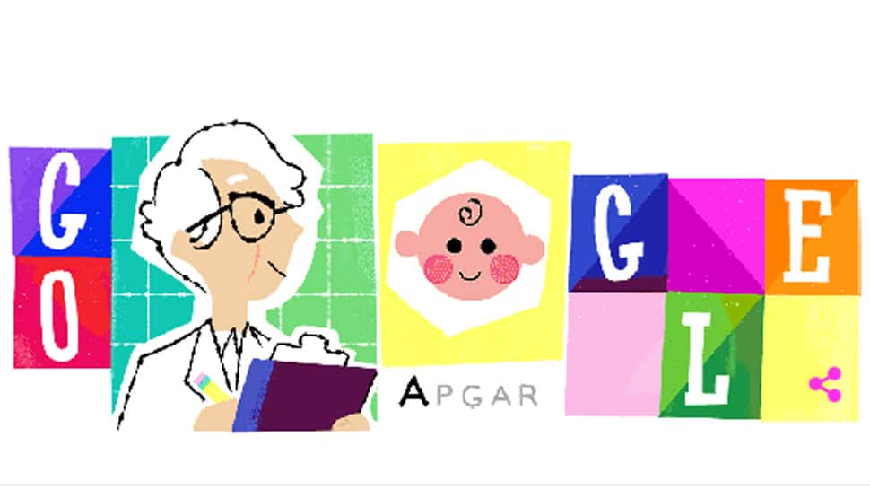 Google doodle celebrates Dr Virginia Apgar, the doctor behind unique newborn score