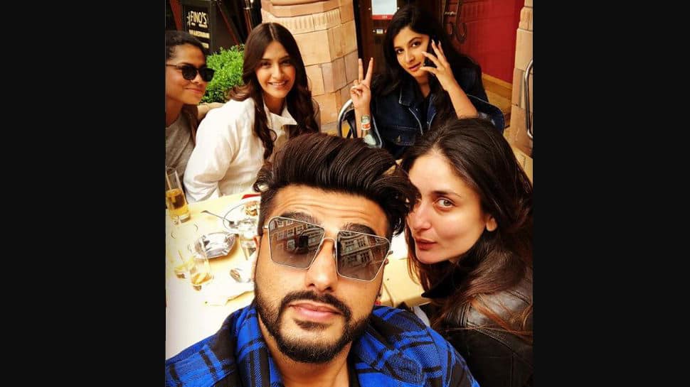 Arjun Kapoor and &#039;Veeres&#039; Kareena Kapoor, Sonam Kapoor chill in London- Watch