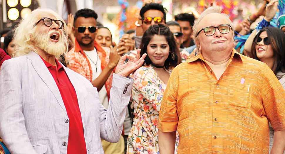 Amitabh Bachchan, Rishi Kapoor&#039;s fun click 102 Not Out collects Rs 51 crore at Box Office