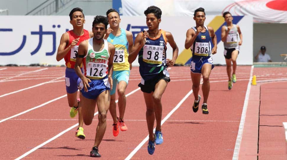 Anu Kumar wins men&#039;s 800m at Asian Junior Athletics Championships