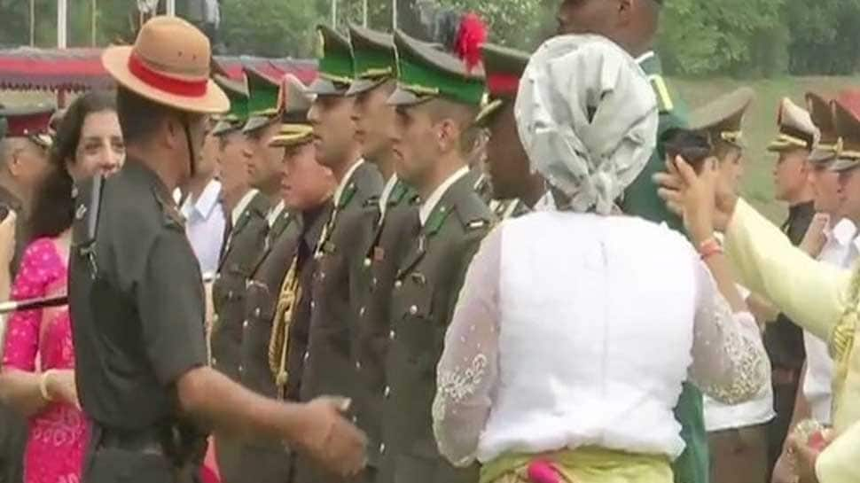 Passing out parade of IMA held in Dehradun