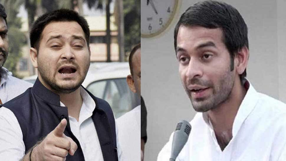 Tejashwi breaks silence on rift speculations with brother, calls Tej Pratap his guide
