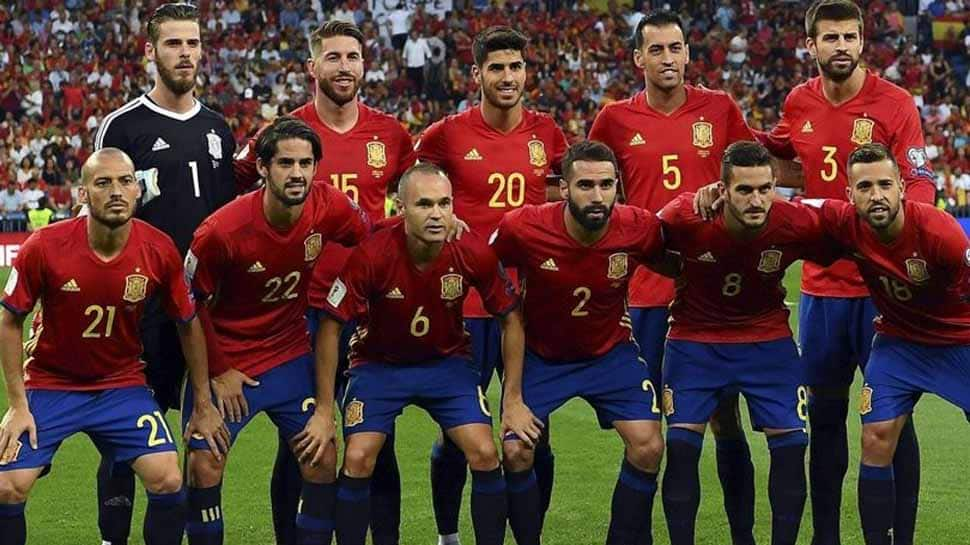 Spain back to training in Russia after narrow win in Tunisia friendly