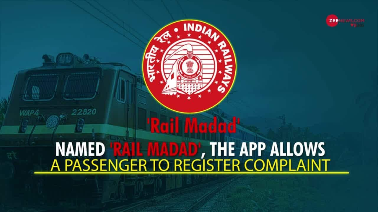 Railways Launches 'Rail Madad' App For Passenger Grievance Redressal ...