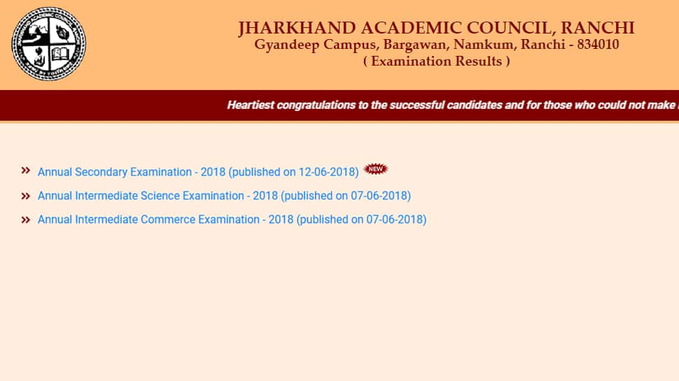 JAC Jharkhand Class 10 Board Matric results 2018: Overall pass percentage 59.48%, Hazaribagh district performs best