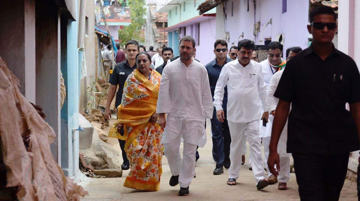 Rahul Gandhi&#039;s first press conference in Mumbai ends in 2.45 minutes