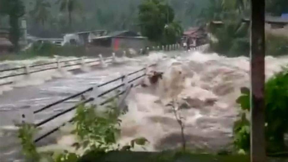 Watch: Massive floods cause havoc in Kerala, 5 dead, several trapped