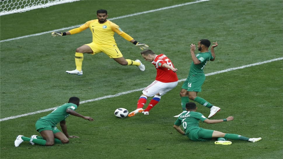 FIFA World Cup 2018: Saudi Arabia players to be penalised for 0-5 rout by Russia