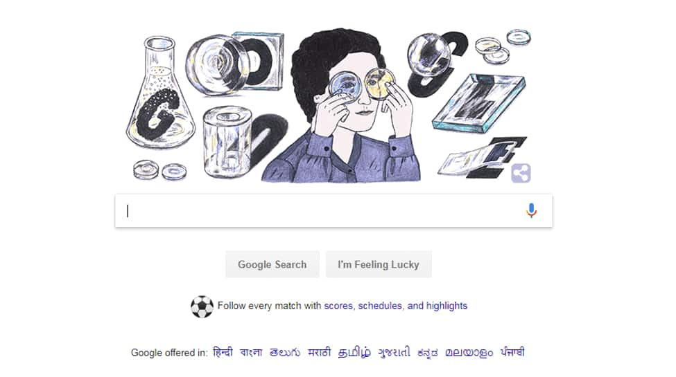 Google Doodle remembers famous glass chemist Marga Faulstich