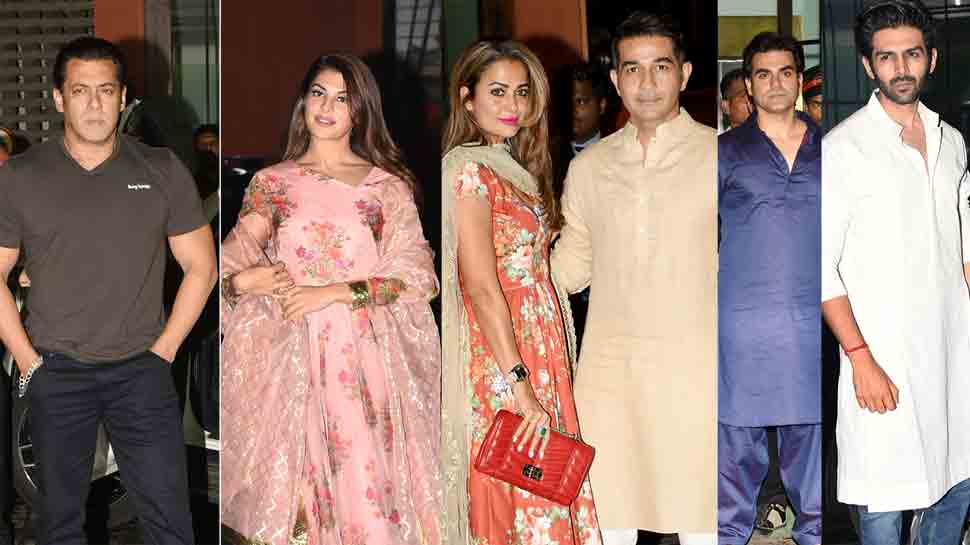 B-town celebs galore at Arpita Khan-Aayush Sharma's Eid party — Check