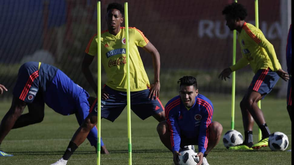 Colombia holds final training before travelling to FIFA World Cup 2018 opener vs Japan