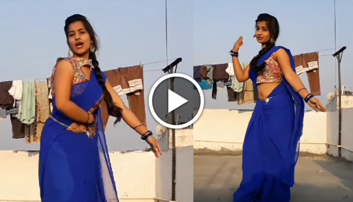 This girl dancing to &#039;Lagata Badi Garmi&#039; song from Pawan Singh starrer &#039;Pawan Raja&#039; is winning hearts—Watch