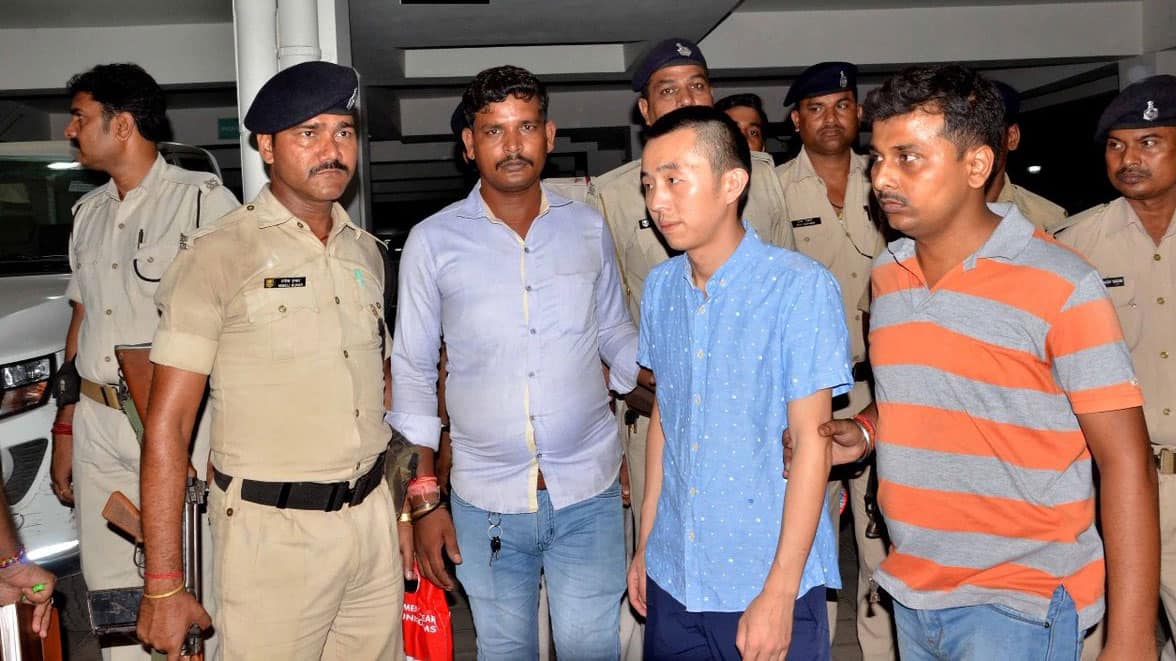 Two Chinese nationals arrested in Bihar for liquor consumption