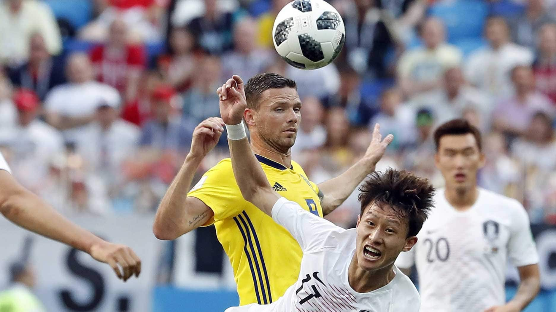 FIFA World Cup 2018: VAR penalty gives Sweden 1-0 win over South Korea in Group F match 