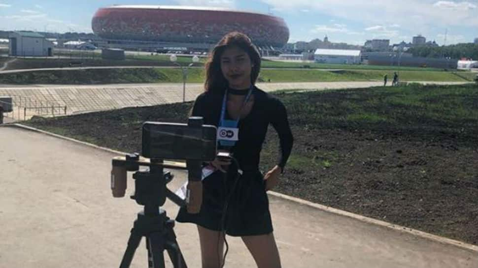 FIFA World Cup 2018: Colombian journalist kissed, groped on live TV