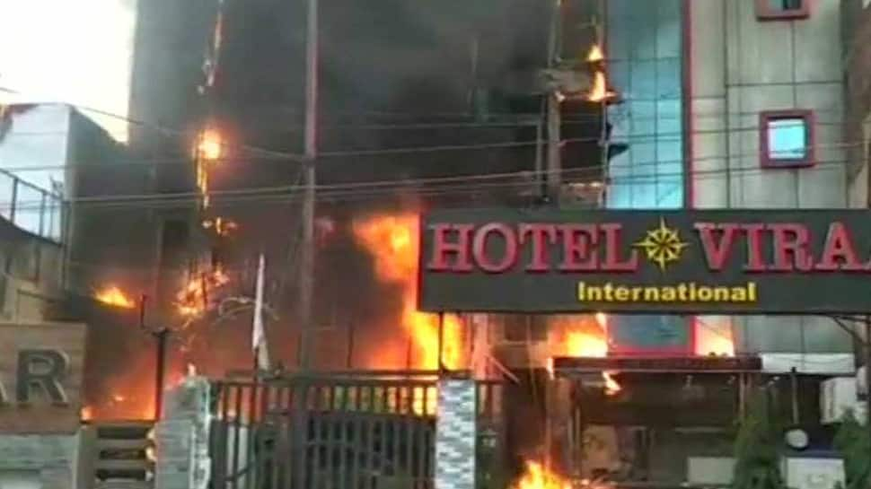 Lucknow hotel fires: Two arrested, inquiry ordered