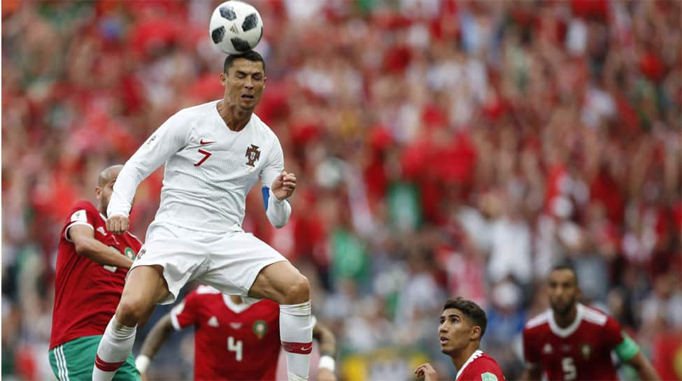 FIFA World Cup 2018: Cristiano Ronaldo&#039;s header gives Portugal 1-0 victory over Morocco