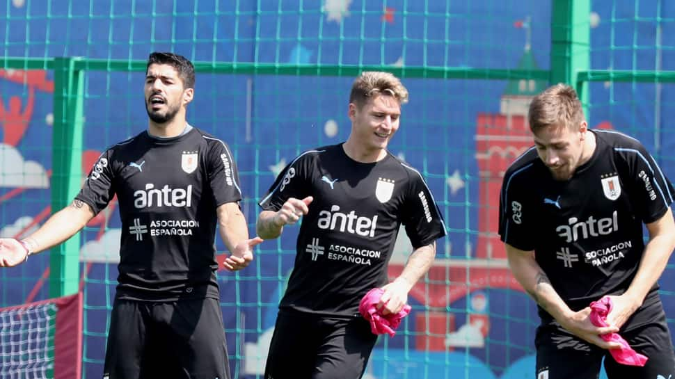 FIFA World Cup 2018: Uruguay holds training ahead of the match against Russia