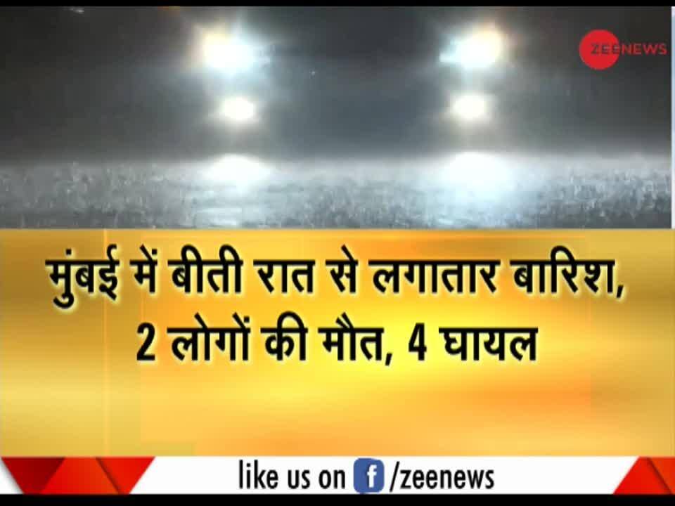Morning Breaking: Two dead, 4 injured after heavy rains paralyse life ...