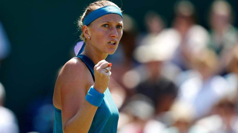 Wimbledon: Petra Kvitova sees off Magdalena Rybarikova to retain Birmingham title