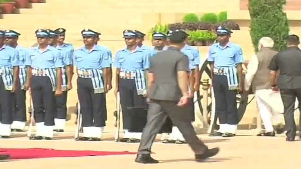 PM Modi inquires about health of IAF guard who collapsed at Rashtrapati Bhavan