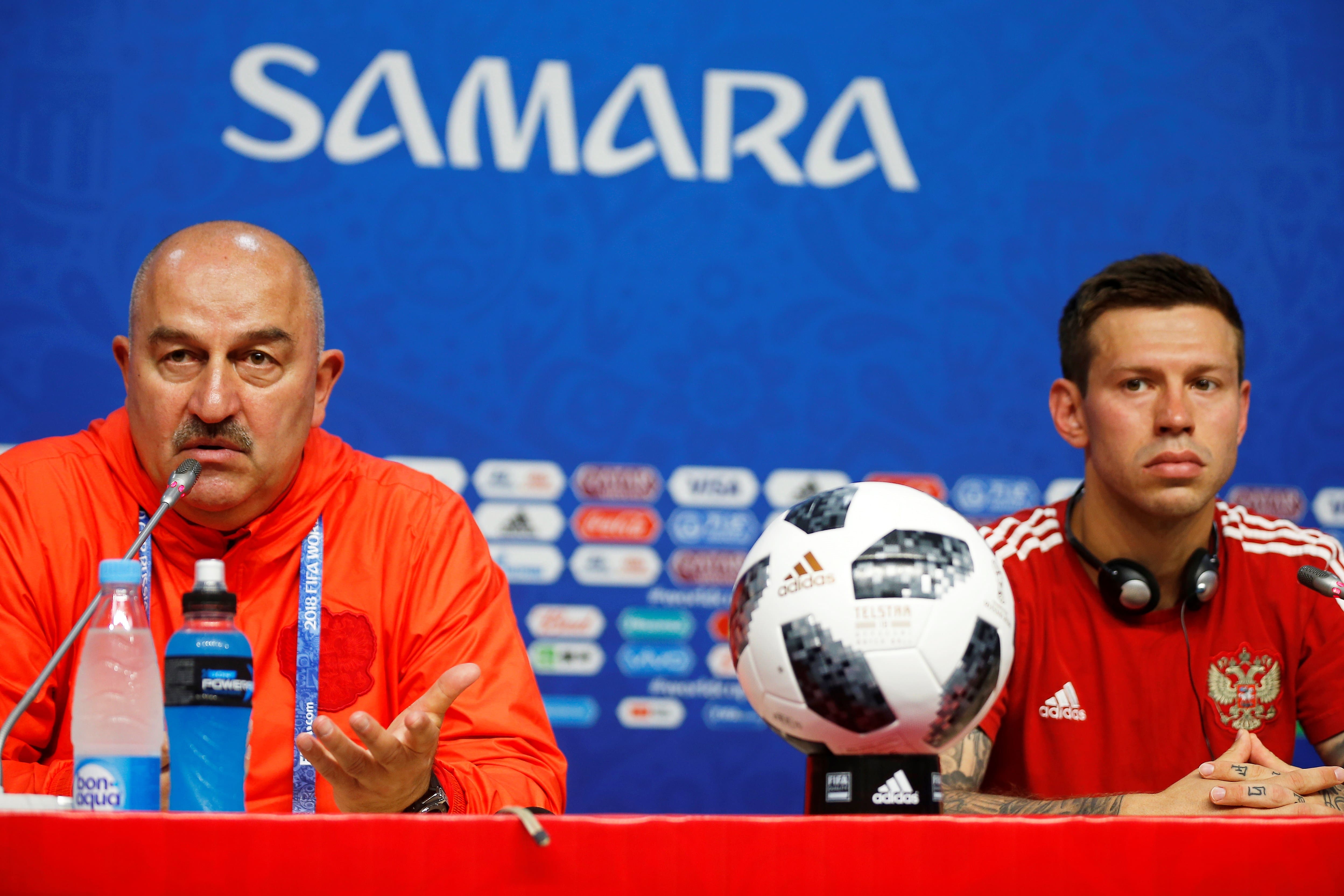 FIFA World Cup 2018: Russia coach Stanislav Cherchesov says aiming to finish 1st in group regardless of last 16 rival