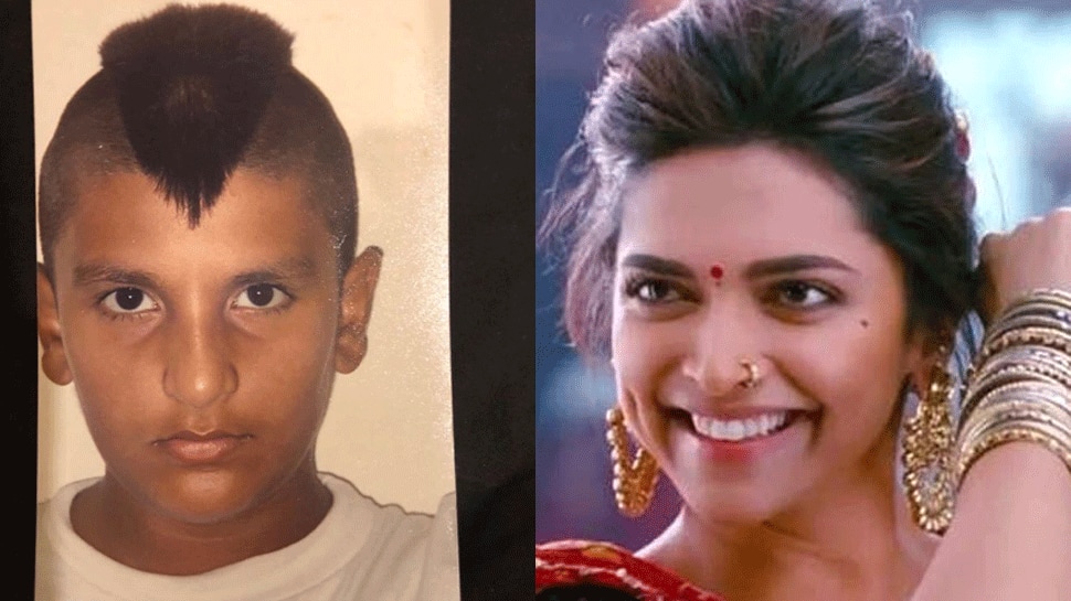 Deepika Padukone&#039;s reaction to Ranveer Singh&#039;s childhood pic is funny