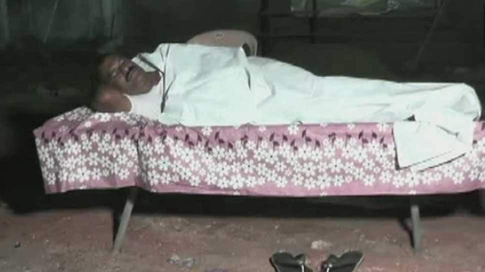 TDP MLA Rama Naidu sleeps in graveyard to dispel fear of ghosts from villagers&#039; minds, wins praise