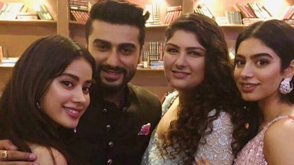 Janhvi and Anshula Kapoor post emotional messages on brother Arjun Kapoor&#039;s birthday—Pics inside