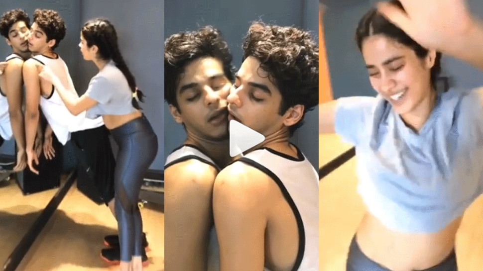 Ishaan Khatter and Janhvi Kapoor&#039;s Zingaat pre-launch madness video is adorable - Watch