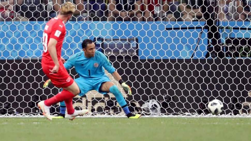 Switzerland face Sweden in FIFA World Cup 2018 last 16 after 2-2 draw with Costa Rica