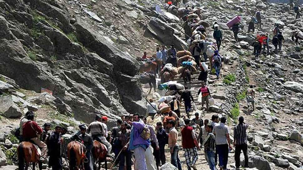 Amarnath Yatra resumes from Baltal amid heavy security