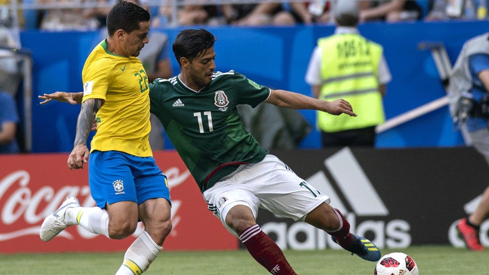 Brazil enter FIFA World Cup 2018 quarterfinals with 2-0 win over Mexico