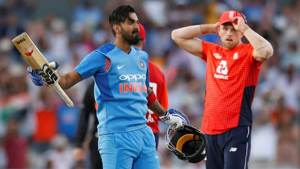 Powered by KL Rahul&#039;s ton, India crush England by 8 wickets in first T20 