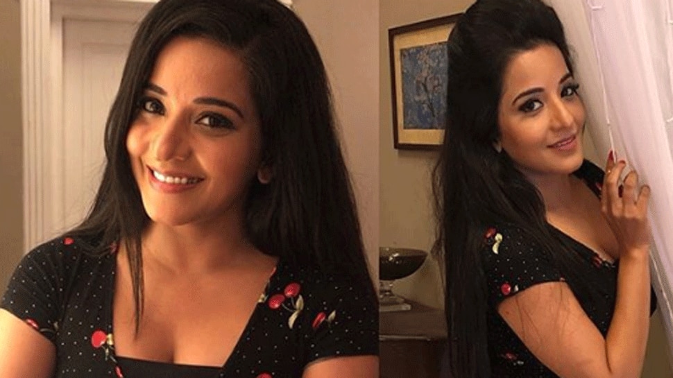 Monalisa transforms into a South Indian beauty for a music video- See pics