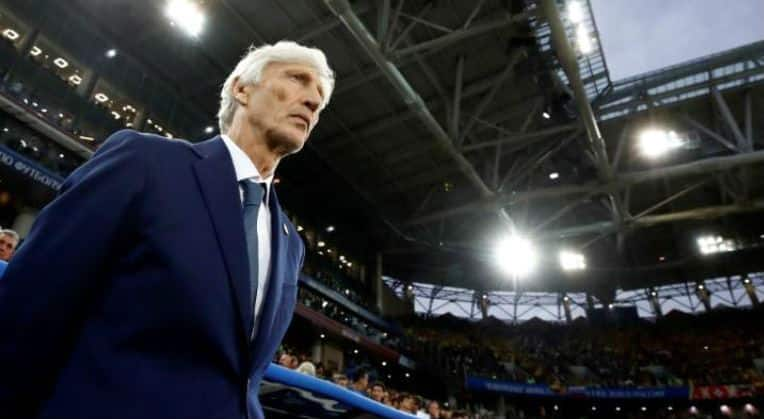 Colombia&#039;s coach Jose Pekerman fumes at referee, breaks after FIFA World Cup 2018 loss to England