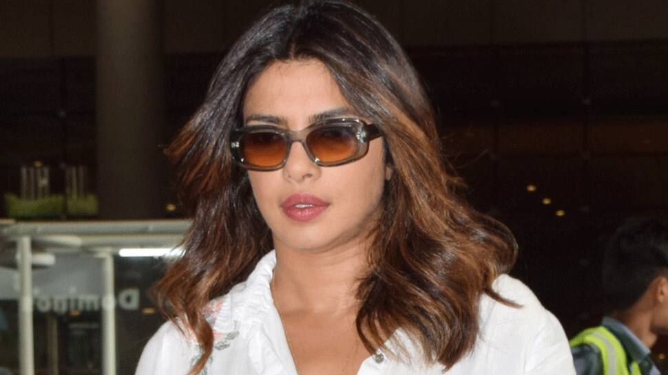 Bharat calling: Priyanka Chopra shimmers in white at the airport- See pics