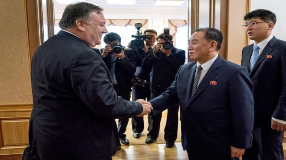 Pompeo says made progress with North Korea, more work needed