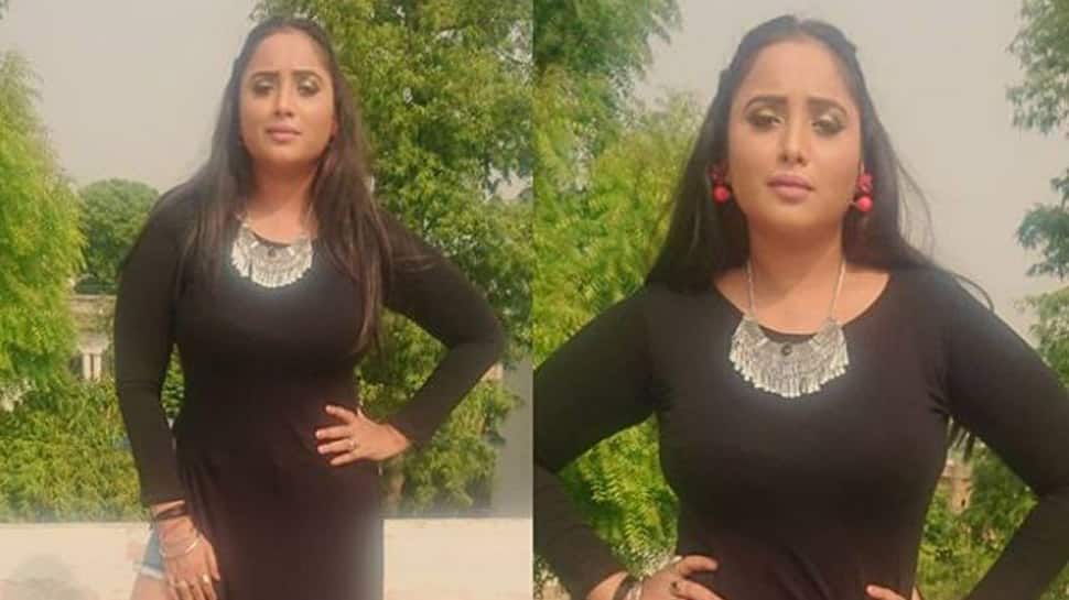 Bhojpuri sizzler Rani Chatterjee looks smouldering in a high-slit dress
