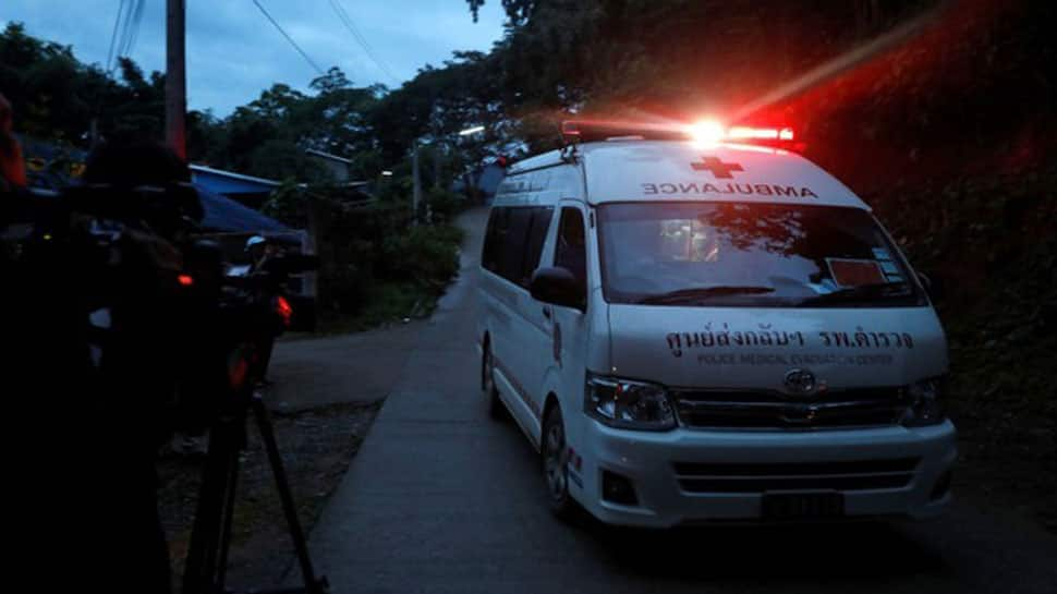 Two out of 12 schoolboys rescued from Thai cave by elite divers