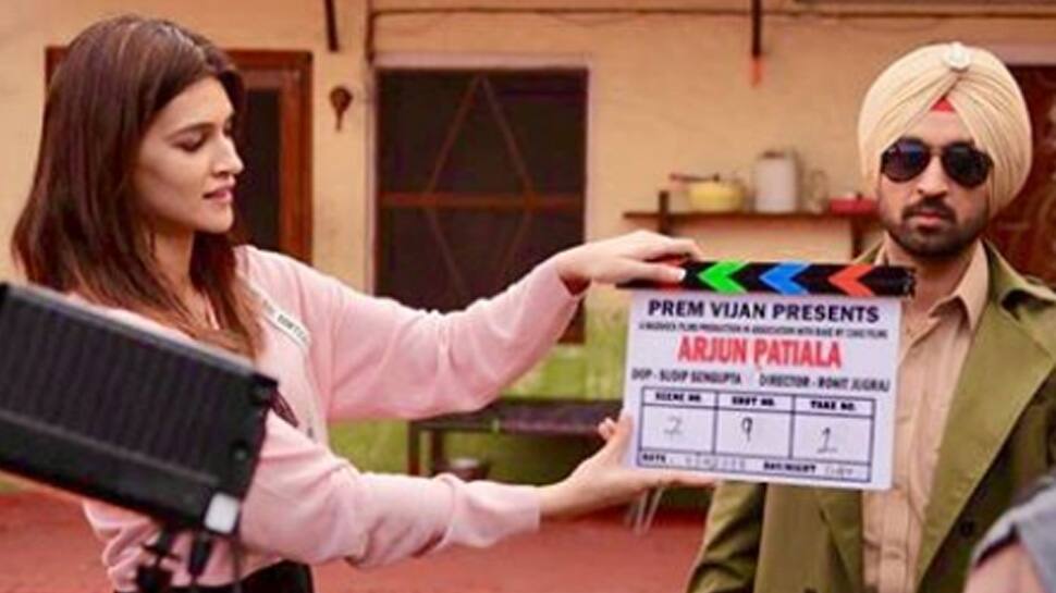 Kriti Sanon and Diljit Dosanjh starrer  &#039;Arjun Patiala&#039; shoot wraps up