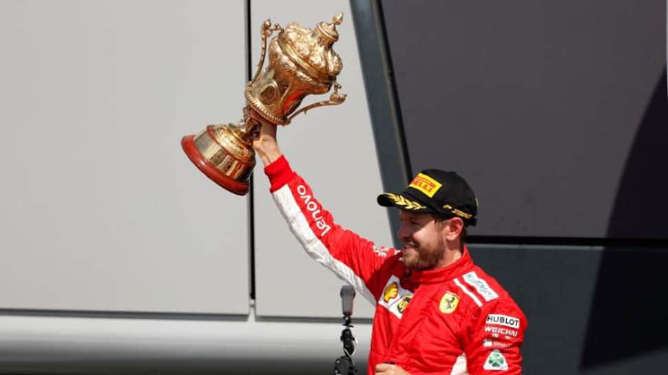 Sabastian Vettel wins British Grand Prix, Hamilton finish second