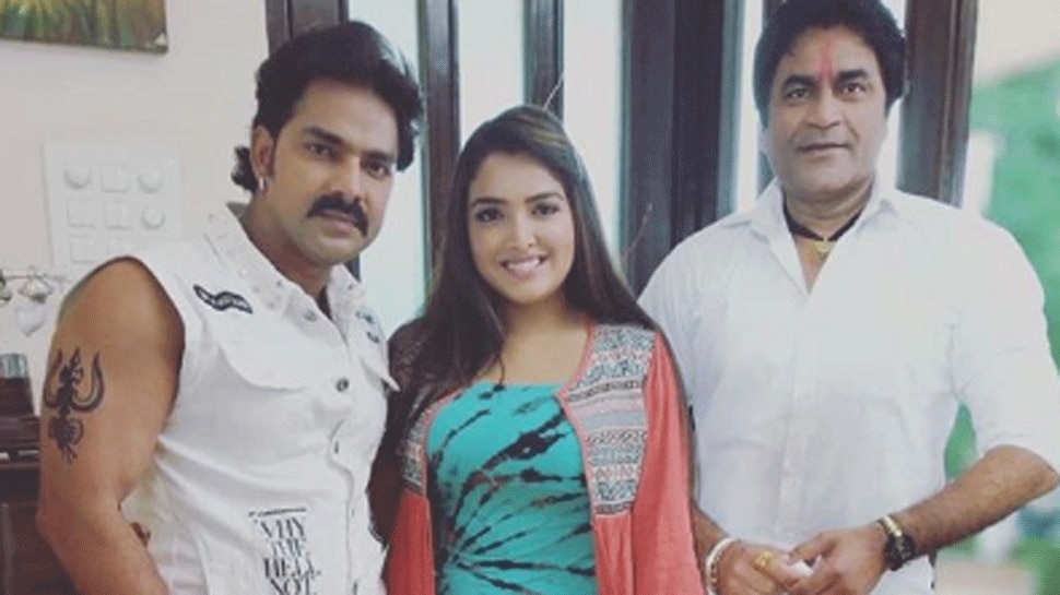 Pawan Singh and Amrapali Dubey&#039;s pics from the sets of Sher Singh will make fans happy- See photos