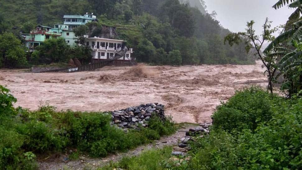 Heavy rain in Uttarakhand: 7 dead, schools shut, bridges washed away