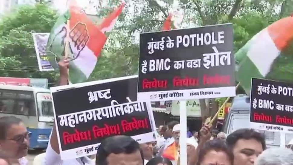 Congress launches campaign to count potholes in Mumbai, says city badly affected