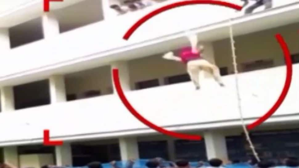 BBA student falls to death after being pushed from 3rd floor during mock drill